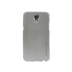 Etui Futerał Mercury i-JELLY METAL na telefon LG X SCREEN srebrny