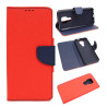 Etui Fancy Diary na telefon motorola moto g9 / g9 play / e7+ czerwone