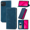 Etui Smart Retro na telefon T-Mobile T Phone 2 Pro 5G / REVVL 7 Pro 5G niebieskie