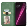 Etui Smart Retro na telefon T-Mobile T Phone 5G / Revvl 6 5G zielone