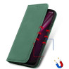 Etui Smart Retro na telefon T-Mobile T Phone 5G / Revvl 6 5G zielone