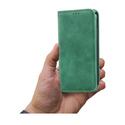 Etui Smart Retro na telefon T-Mobile T Phone 5G / Revvl 6 5G zielone