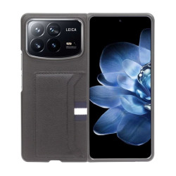 Etui Lichi Card Case na telefon Xiaomi Mi Mix Fold 4 5G czarne
