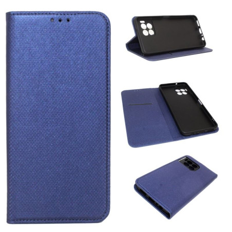 Etui Smart Magnet na telefon T-Mobile T Phone 2 Pro 5G / REVVL 7 Pro 5G granatowe
