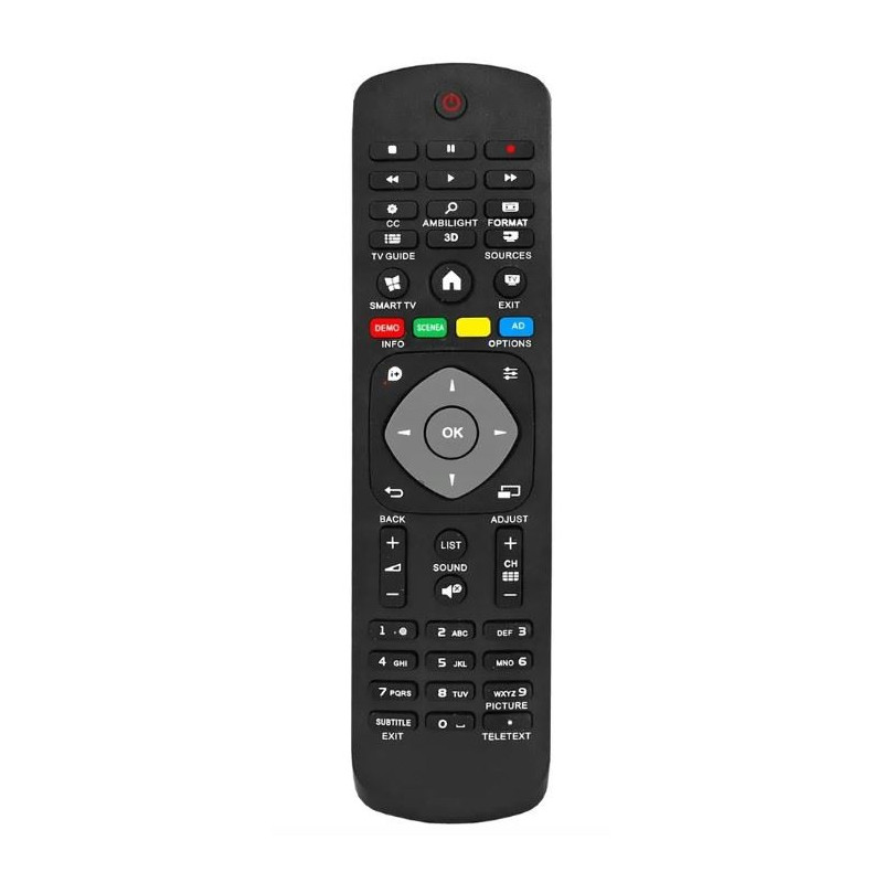 Pilot do telewizora TV Philips / TV Smart uniwersalny 47 przycisków wszystkie modele