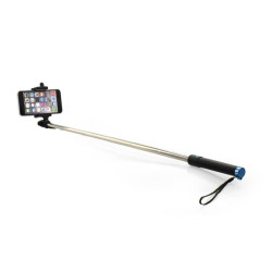 Uchwyt SELFIE STICK Audio Jack 3,5mm długość 80cm na telefon smartfon kamerę sportową niebieski