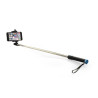 Uchwyt SELFIE STICK Audio Jack 3,5mm długość 80cm na telefon smartfon kamerę sportową niebieski