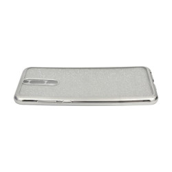 Etui Jelly Case GLOSSY HQ na telefon Huawei Mate 10 Lite srebrne