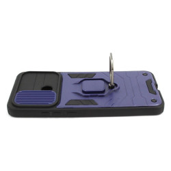 Etui PANCERNE RING LENS na telefon Xiaomi Redmi 10C 220333QAG granatowe
