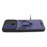 Etui PANCERNE RING LENS na telefon Xiaomi Redmi 10C 220333QAG granatowe