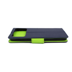 Etui Fancy Diary na telefon Xiaomi Poco C40 granatowe