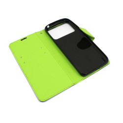 Etui Fancy Diary na telefon Xiaomi Poco C40 granatowe