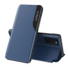 Etui Flip Leather VIEW na telefon Samsung Galaxy A02s 2020 A025 granatowe