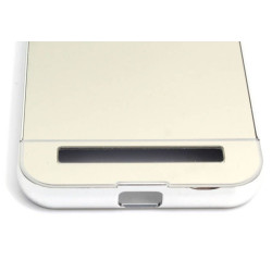 Bumper Mirror ALU Asus ZenFone 2 5.0 ZE500KL srebr