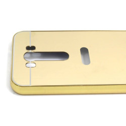 Bumper Mirror ALU Asus ZenFone 2 5.0 ZE500KL złoty
