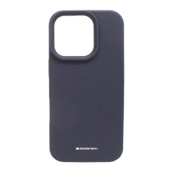 Etui Mercury SILICONE na telefon Apple iPhone 16 Pro A3293 granatowe
