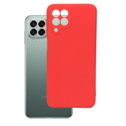 Etui Silicon Case na telefon Samsung Galaxy M33 5G M336 czerwone