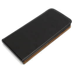 Etui pionowe z klapką SLIM FLEX na telefon Nokia 1320 Lumia czarne HQ