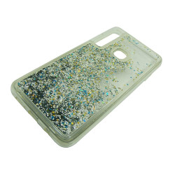 Etui Liquid / Water Case na telefon Samsung A9 2018 A920 srebrny