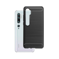 Etui Bumper Carbon LUX do telefonu Xiaomi Mi Note 10 czarne