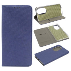 Etui Smart Magnet na telefon Honor 200 Pro 5G ELP-AN00 granatowe