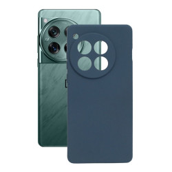 Etui Silicon Case na telefon OnePlus 12 5G CPH2581 granatowe MATT