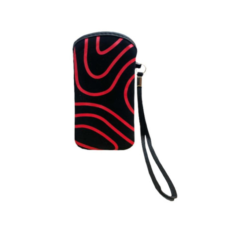 Kieszonka Flexi czarna paski czerwone 3110c C3-01