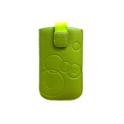 Etui kieszonka DEKO XL wsuwka na telefon zielony pokrowiec na smycz