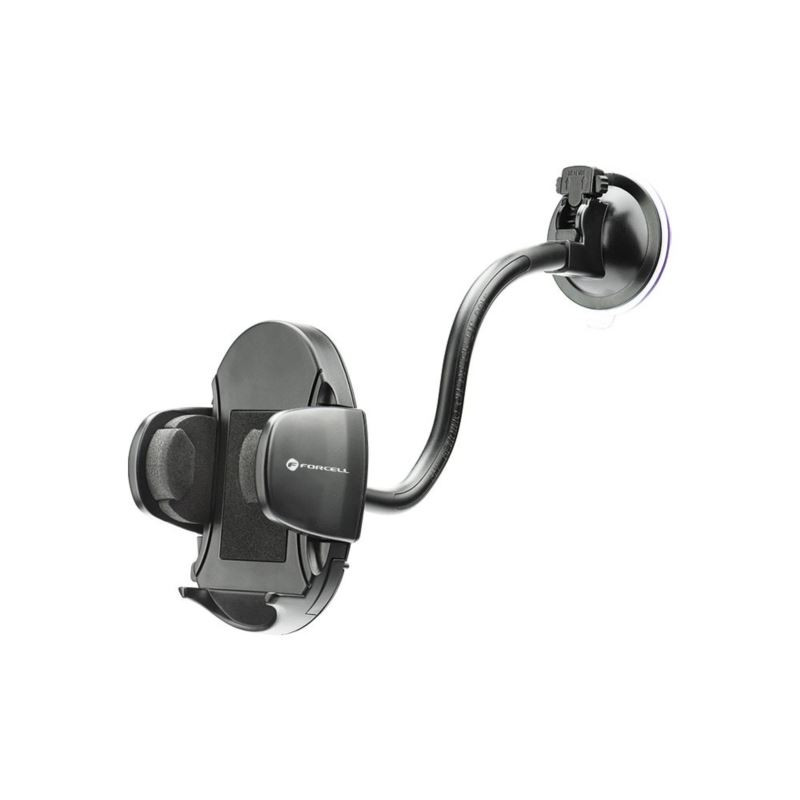 Uchwyt samochodowy do szyby na telefon / smartfon / nawigację / GPS 4,5-6,8" 23a długość ramienia pałąka 27cm szerokość 4-10.5cm