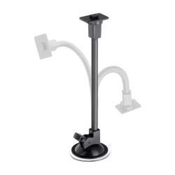 Uchwyt samochodowy do szyby na telefon / smartfon / nawigację / GPS 4,5-6,8" 23a długość ramienia pałąka 27cm szerokość 4-10.5cm