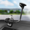 Uchwyt samochodowy do szyby na telefon / smartfon / nawigację / GPS 4,5-6,8" 23a długość ramienia pałąka 27cm szerokość 4-10.5cm