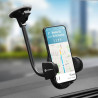 Uchwyt samochodowy do szyby na telefon / smartfon / nawigację / GPS 4,5-6,8" 23a długość ramienia pałąka 27cm szerokość 4-10.5cm
