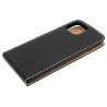Etui pionowe z klapką Slim Flex na telefon Xiaomi Mi 11 Lite / Mi 11 Lite 5G / 11 Lite 5G NE czarne HQ