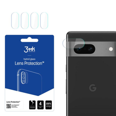 3MK FLEXIBLE GLASS szkło hybrydowe na telefon Google Pixel 7 5G cameralens