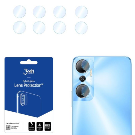 3MK FLEXIBLE GLASS szkło hybrydowe na telefon Infinix Hot 20 4G X6826B camera lens