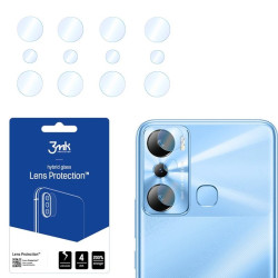 3MK FLEXIBLE GLASS szkło hybrydowe na telefon Infinix Hot 20i X665E / 12i X665 X665B camera lens