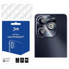 3MK FLEXIBLE GLASS szkło hybrydowe na telefon Infinix HOT 40i X6528B / Smart 8 X6525 camera lens