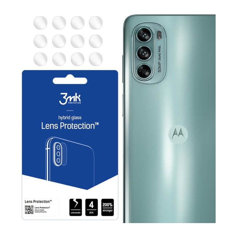 3MK FLEXIBLE GLASS szkło hybrydowe na telefon motorola moto g62 XT2223 tylny aparat