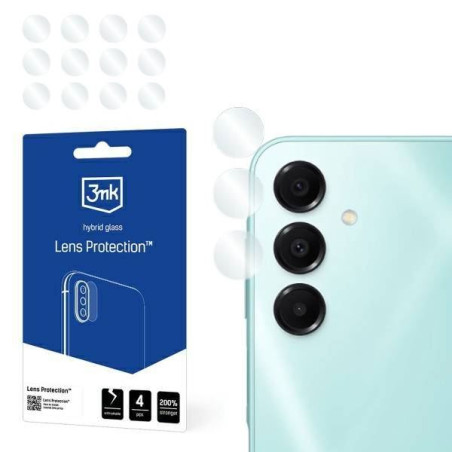 3MK FLEXIBLE GLASS szkło hybrydowe na telefon Samsung Galaxy A16 4G A165 / 5G A166 camera lens