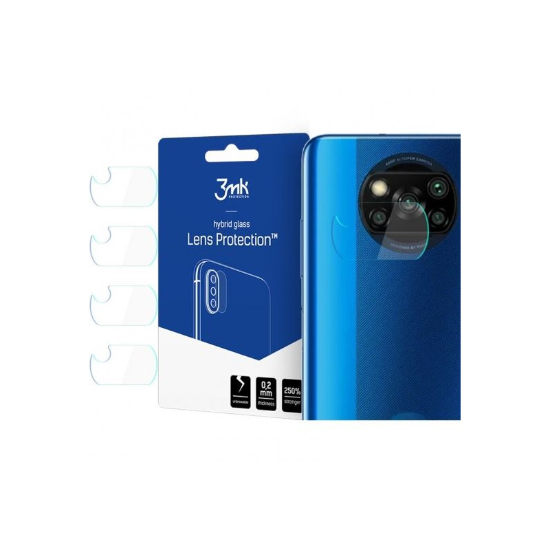 3MK FLEXIBLE GLASS szkło hybrydowe na telefon Xiaomi Redmi Note 14 5G 24094RAD4G camera lens