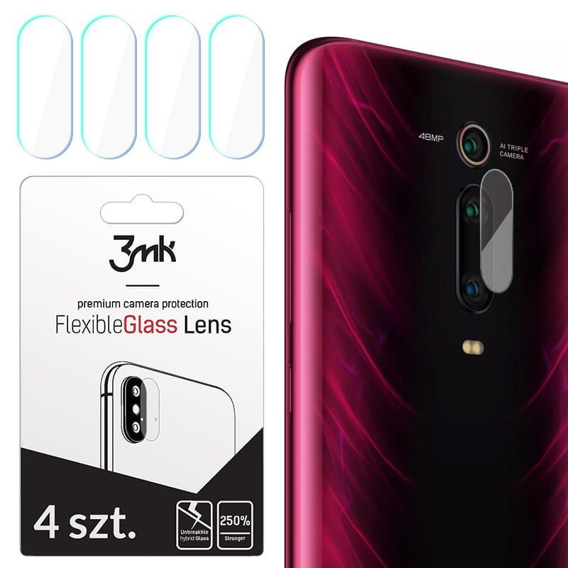 3MK FLEXIBLE GLASS szkło hybrydowe na telefon Xiaomi Mi 9T / Mi 9T Pro / Redmi K20 / Redmi K20 Pro camera lens