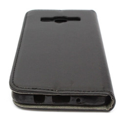 Etui Smart Magnet na telefon Samsung Galaxy A3 A300 czarne gładkie HQ