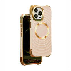 Etui Circle Glam Mag na telefon Apple iPhone 15 A3090 różowe