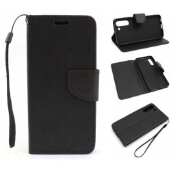 Etui Fancy Diary na telefon Samsung Galaxy S21 FE G990 czarne