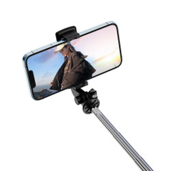 Uchwyt SELFIE STICK TRIPOD na telefon smartfon kamerę sportową pilot maksymalna długość 64cm SS09