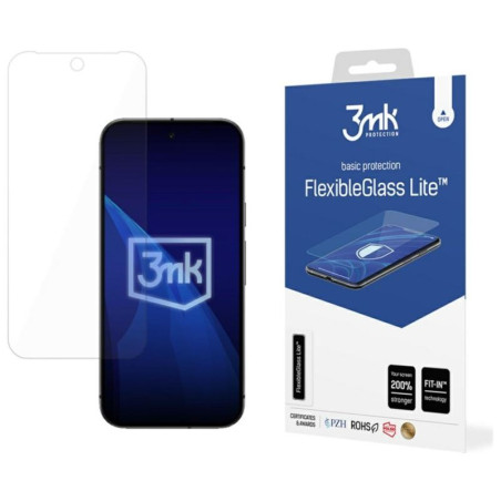 3MK FLEXIBLE GLASS Lite szkło hybrydowe na telefon Google Pixel 9a 5G GXQ96