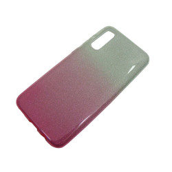 Etui Jelly Case SHINING HQ do telefonu Samsung Galaxy A70 A705 srebrno-różowe