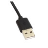 Przedłużacz kabla USB 2.0 męski-żeński przewód 1m czarna - kabel przedłużający USB-A