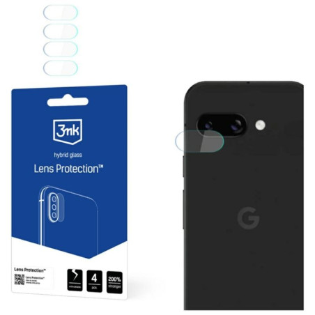 3MK FLEXIBLE GLASS szkło hybrydowe na telefon Google Pixel 9a 5G GXQ96 camera lens