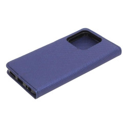 Etui Smart Magnet na telefon Tecno Spark 10 NFC 4G granatowe
